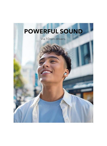 Soundcore soundcore R50i NC by Anker Noise Cancelling Earbuds, Strong and Smart Noise Cancelling, Powerful Bass, 45H Playtime, 2-in-1 Case and Phone Stand, IP54, Wireless Earbuds, Bluetooth 5.4, App Control Blue | Best Price UAE | Dubai, Abu Dhabi
Loadin