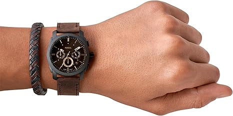 Fossil Casual Watch Analog Display For Men Fs5251Set, One Size