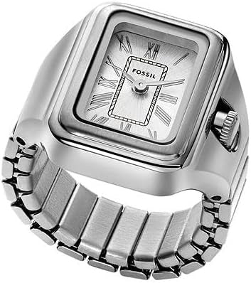 Fossil Raquel Watch Ring Two-Hand Stainless Steel - ES5344