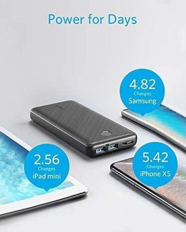 Anker PowerCore Essential: 20,000mAh High-Capacity Power Bank