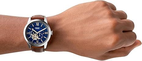 Fossil Men's Townsman Stainless Steel Mechanical Automatic Watch