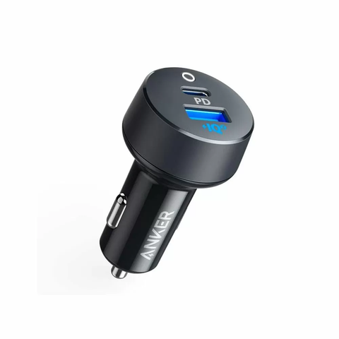 Anker USB C Car Charger, 35W 2-Port Compact, 20W Power Delivery Type C Car Charger and 15W PowerIQ 2.0, PowerDrive PD 2 Car Charger for iPhone 12/11 / X / 8, Pixel 3/2 / XL, and More